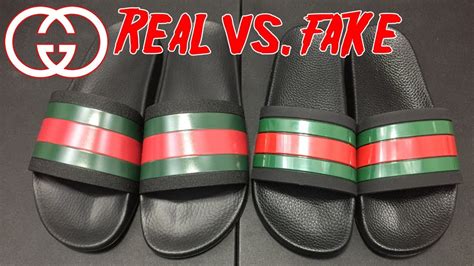 fake gucci slides and flip flops|gucci slides are they real.